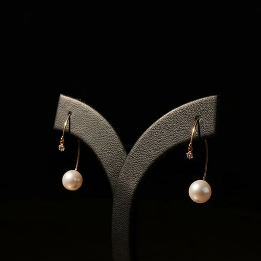 Twilight Solid Gold Earrings | ATTENSION