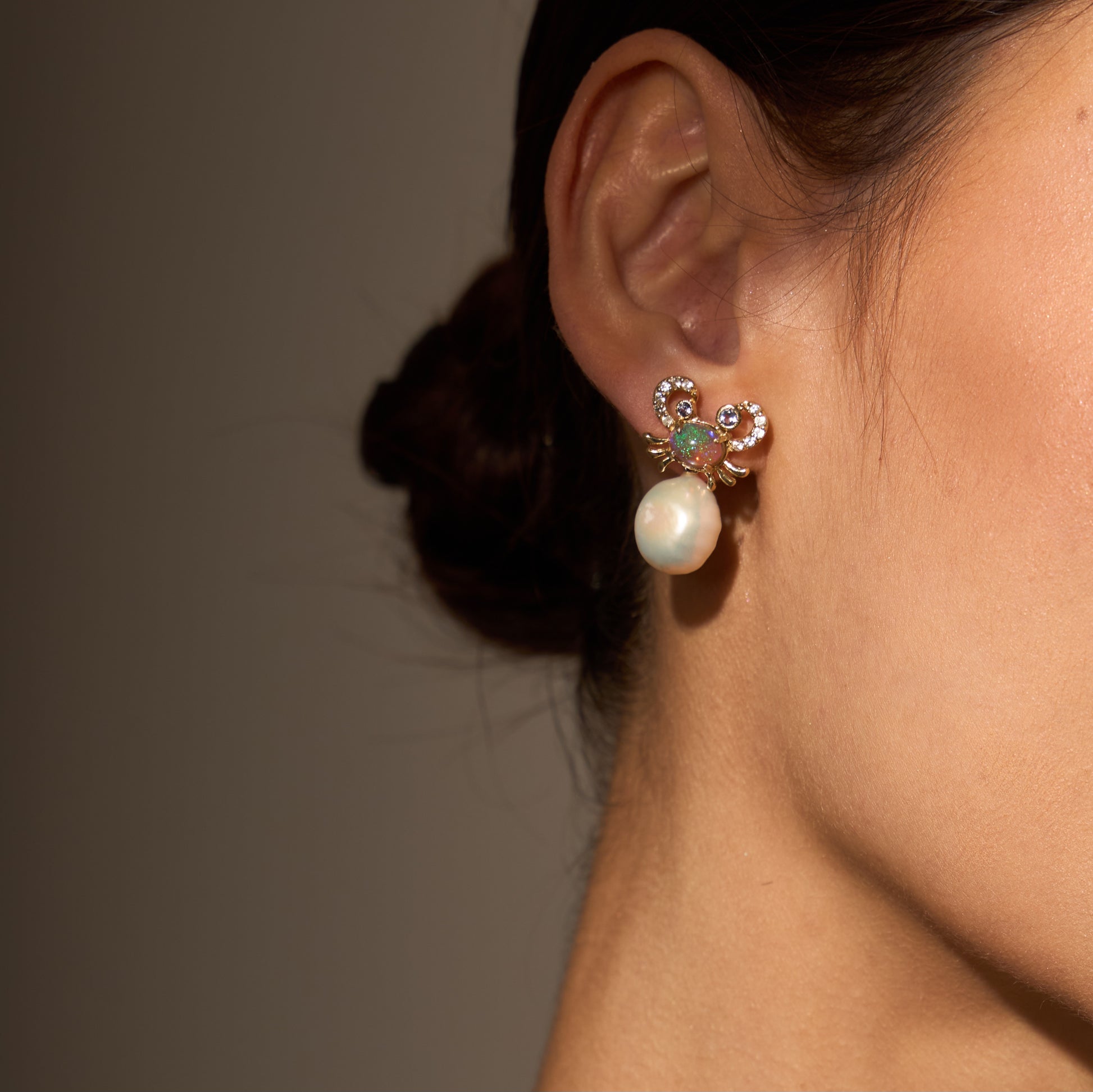 Oh Crab 2 in 1 Earrings | ATTENSION