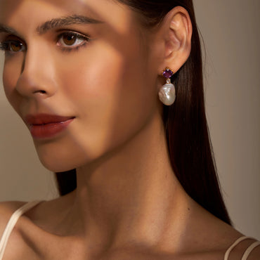 Viola Dangle Earrings | ATTENSION